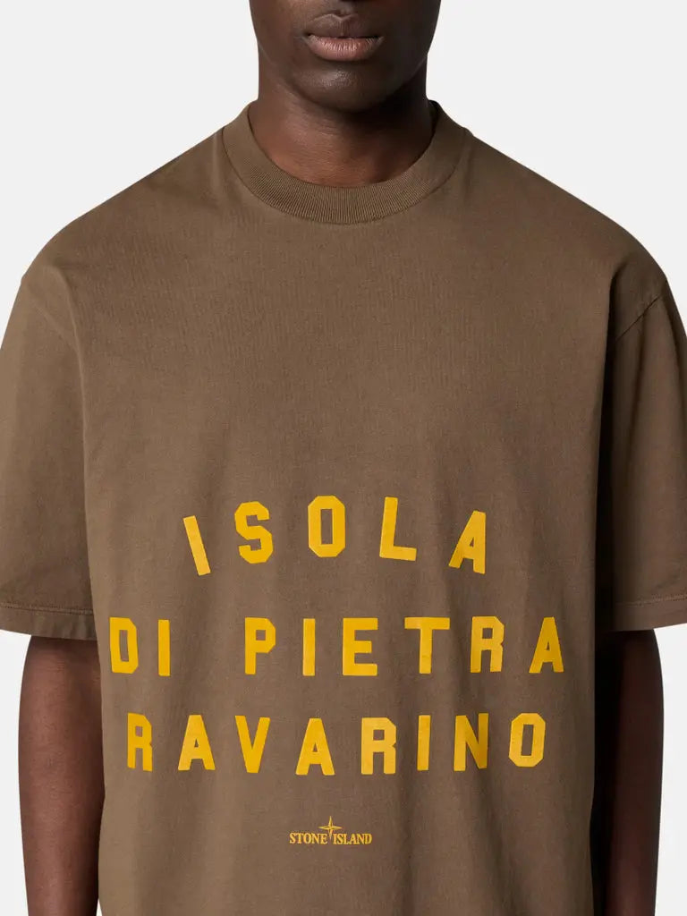 T-shirt coupe regular avec imprimé « Lines » - CALVERO