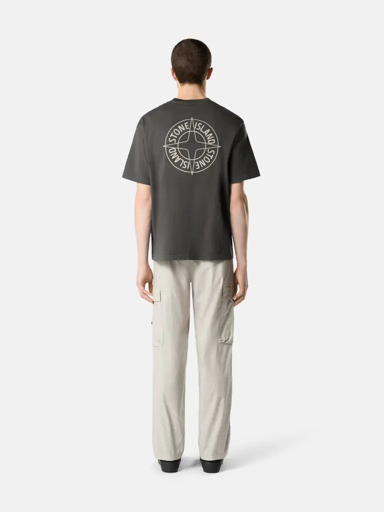 T-shirt coupe regular avec imprimé « Outline Compass » - CALVERO