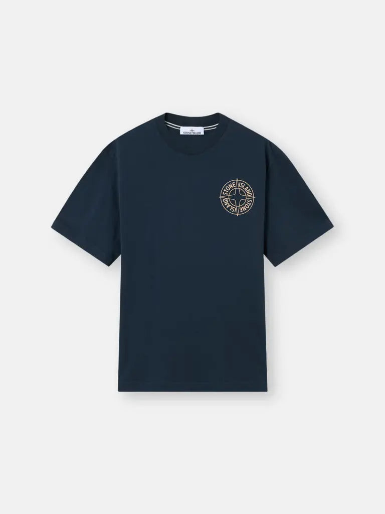 T-shirt coupe regular avec imprimé « Outline Compass » - CALVERO