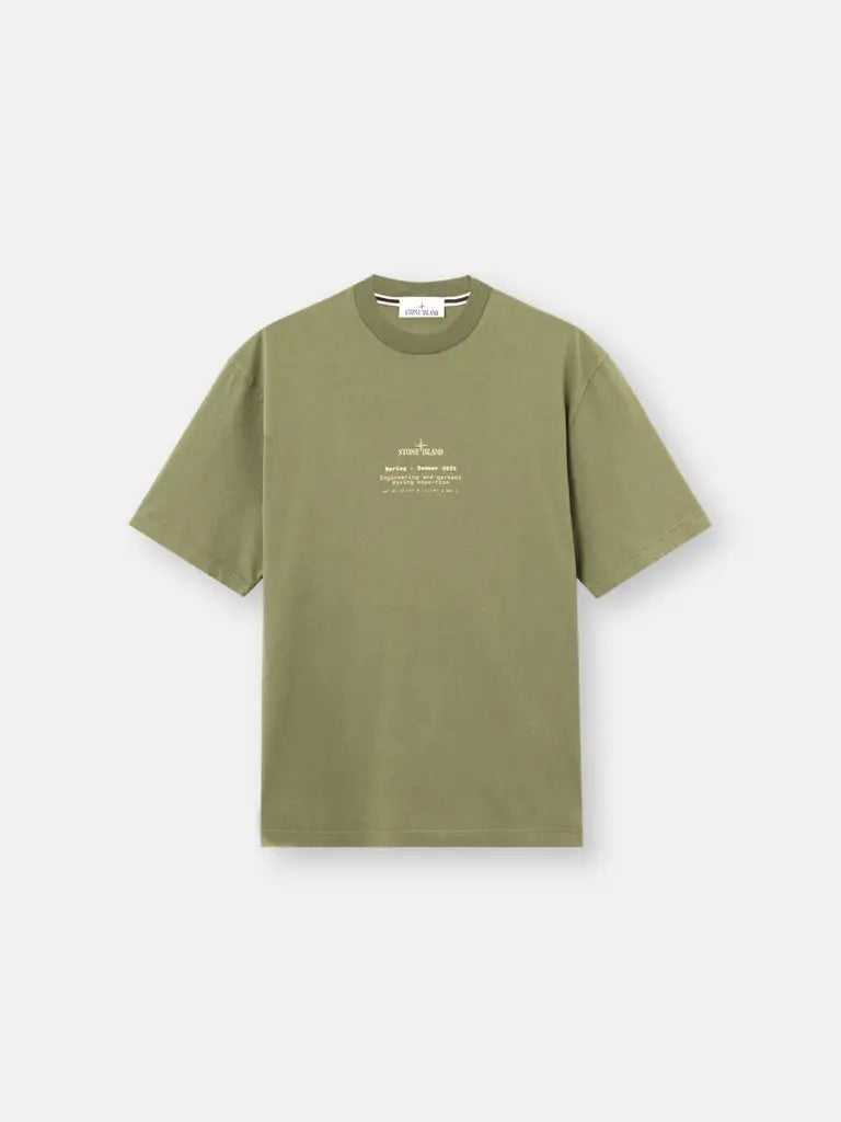 T-shirt coupe regular avec imprimé « Stone » - CALVERO