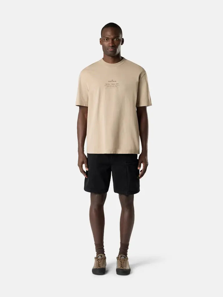 T-shirt coupe regular avec imprimé « Stone » - CALVERO
