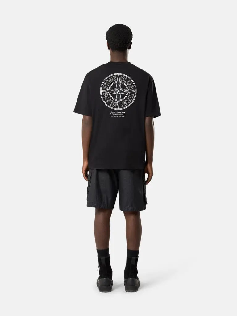 T-shirt coupe regular avec imprimé « Stone » - CALVERO