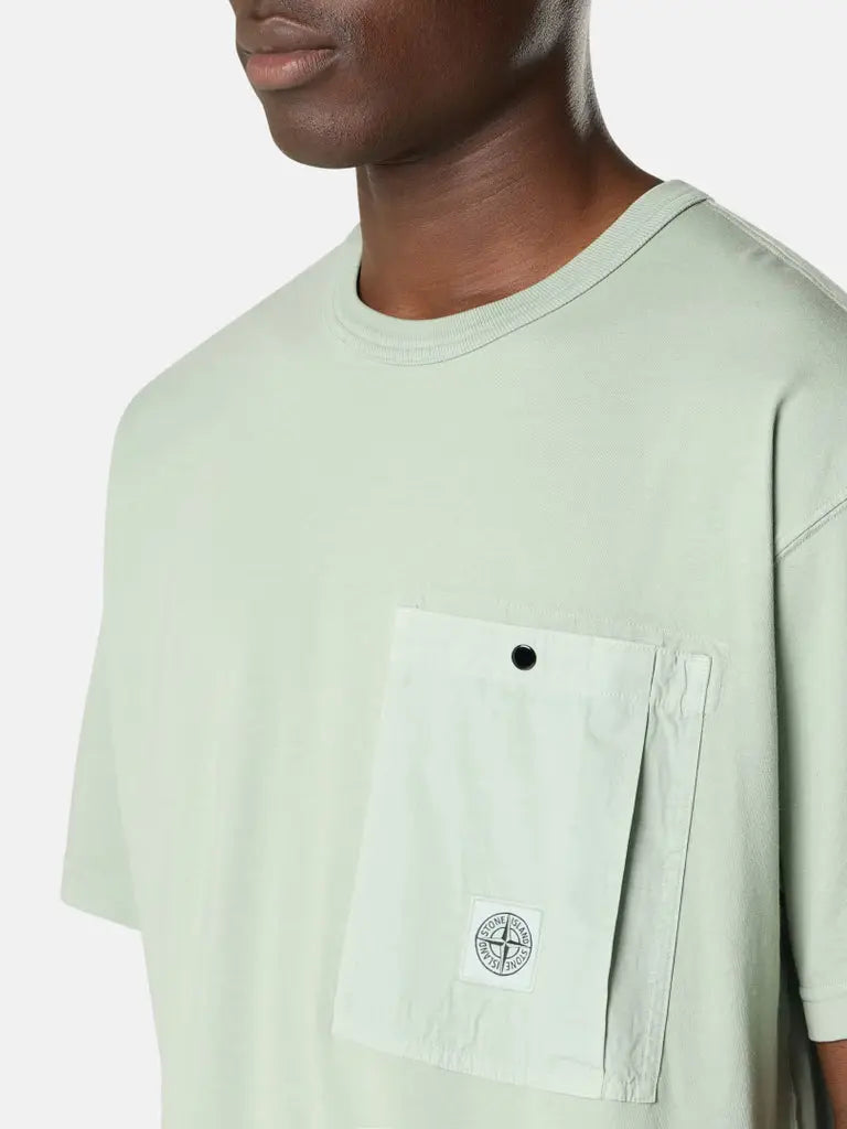 T-shirt coupe regular avec poche poitrine - CALVERO