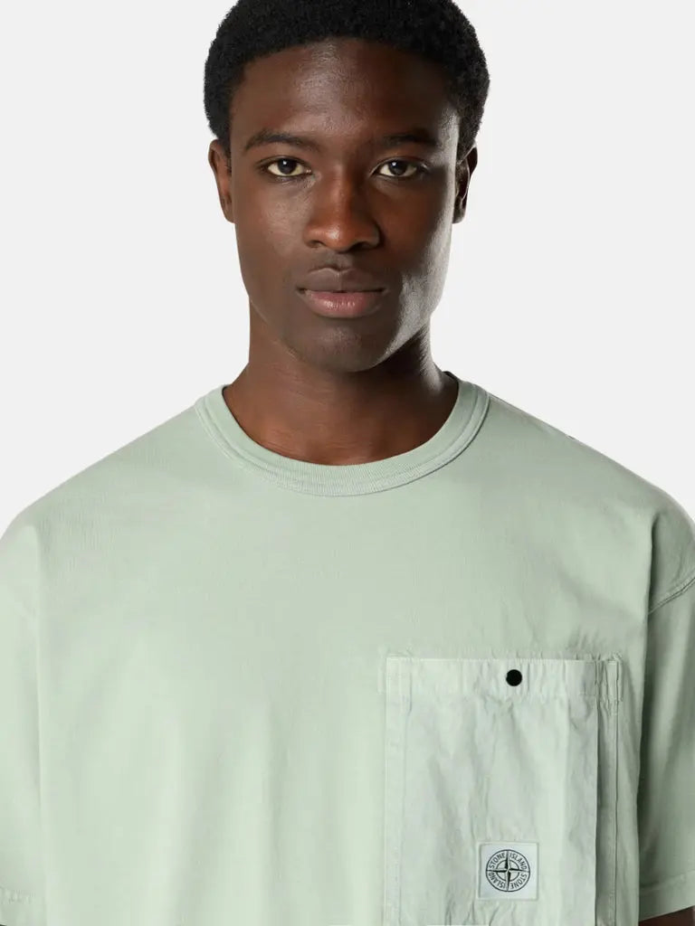 T-shirt coupe regular avec poche poitrine - CALVERO