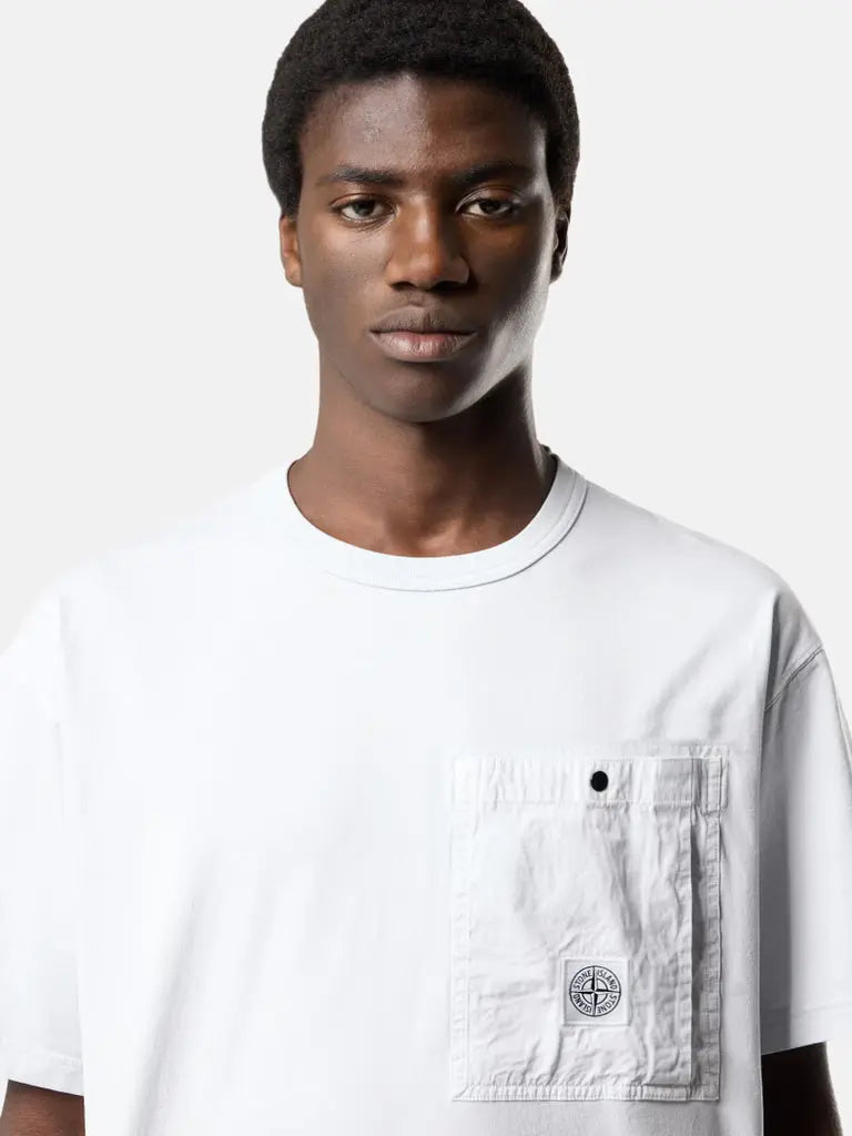 T-shirt coupe regular avec poche poitrine - CALVERO