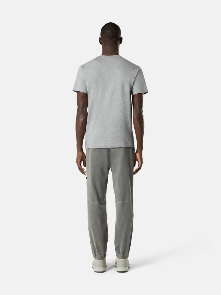 T-shirt coupe slim à manches courtes avec écusson Compass - CALVERO