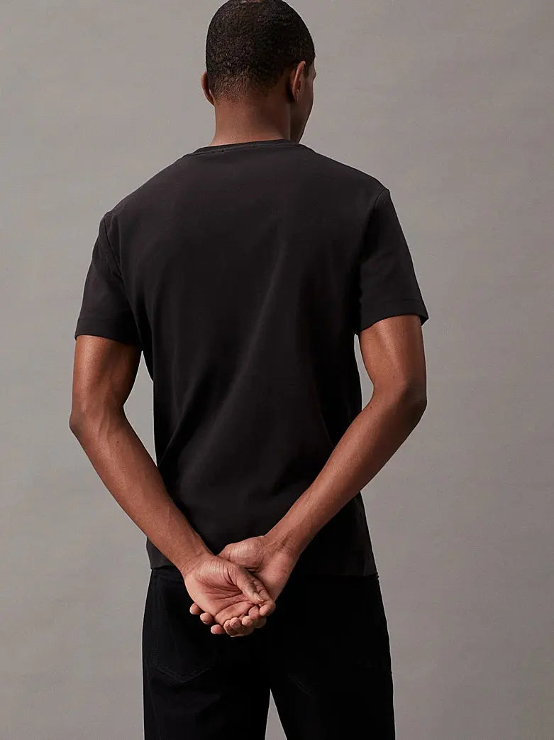 T-shirt en interlock de coton Calvin Klein