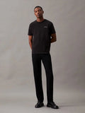T-shirt en interlock de coton Calvin Klein