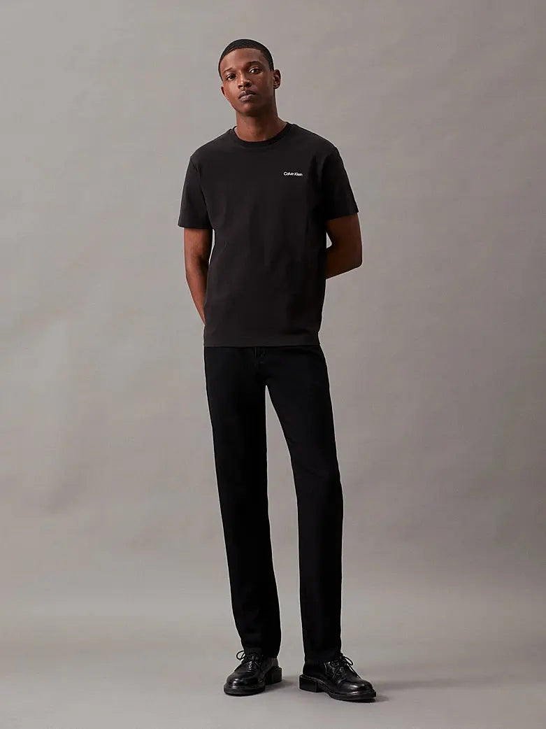 T-shirt en interlock de coton Calvin Klein