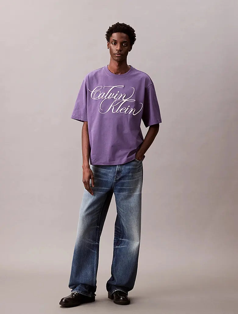 T-shirt graphique relaxed brodé Calvin Klein