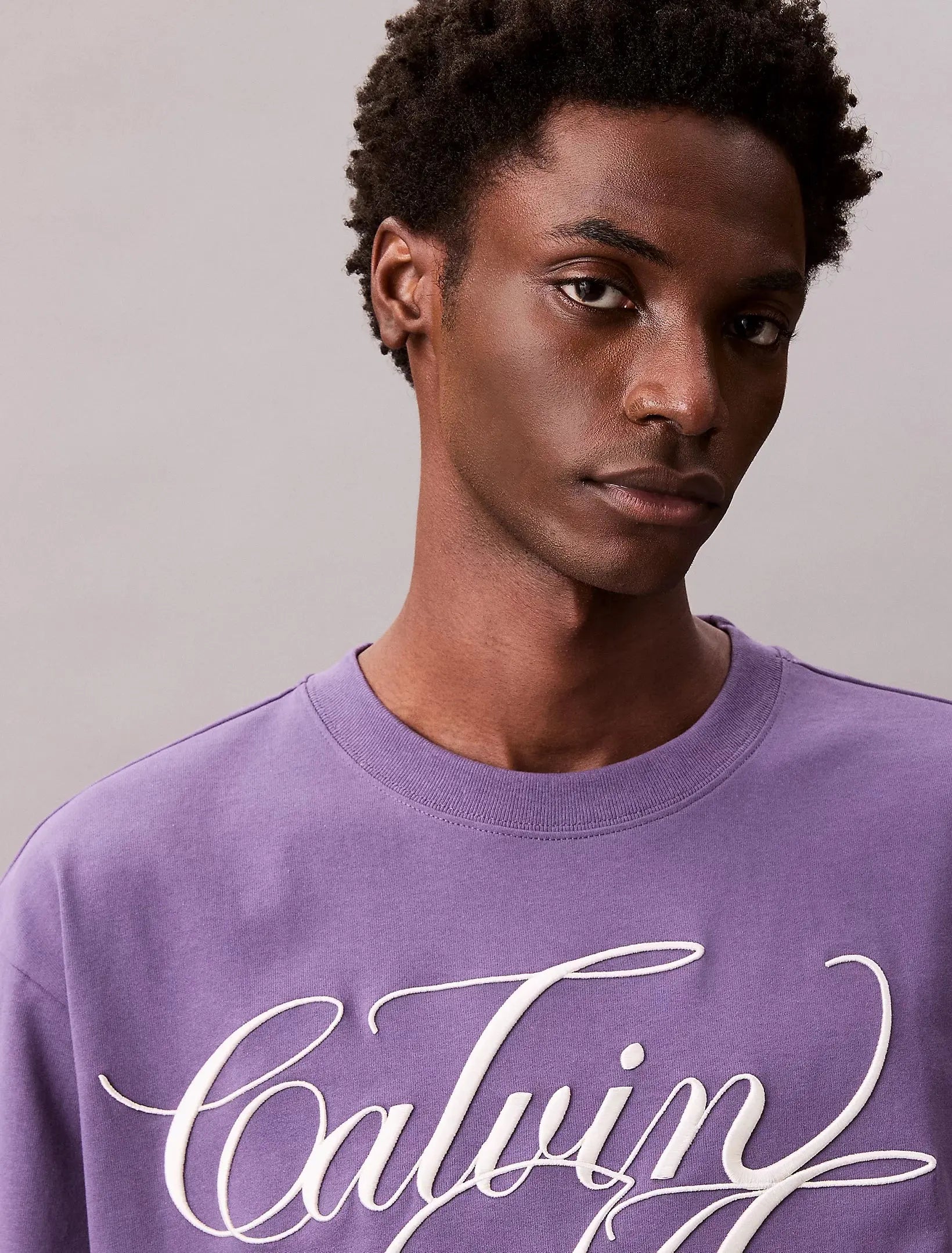 T-shirt graphique relaxed brodé Calvin Klein