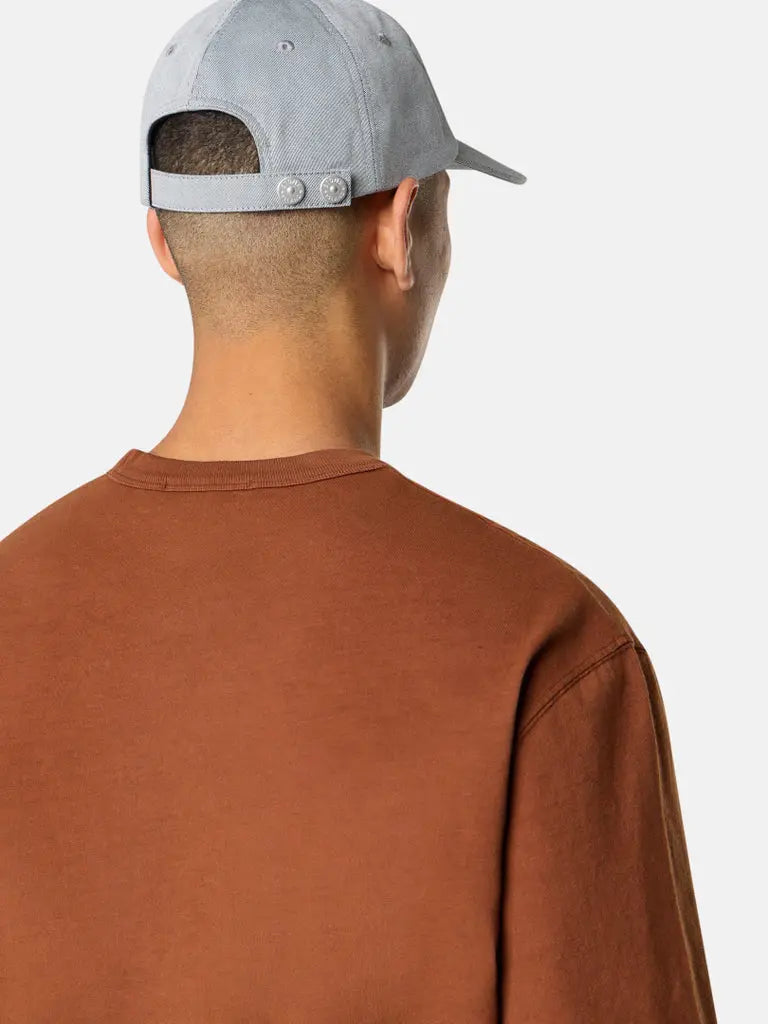 T-shirt oversize à manches courtes avec bandes imprimées - CALVERO