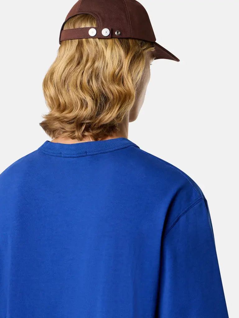 T-shirt oversize à manches courtes avec bandes imprimées - CALVERO