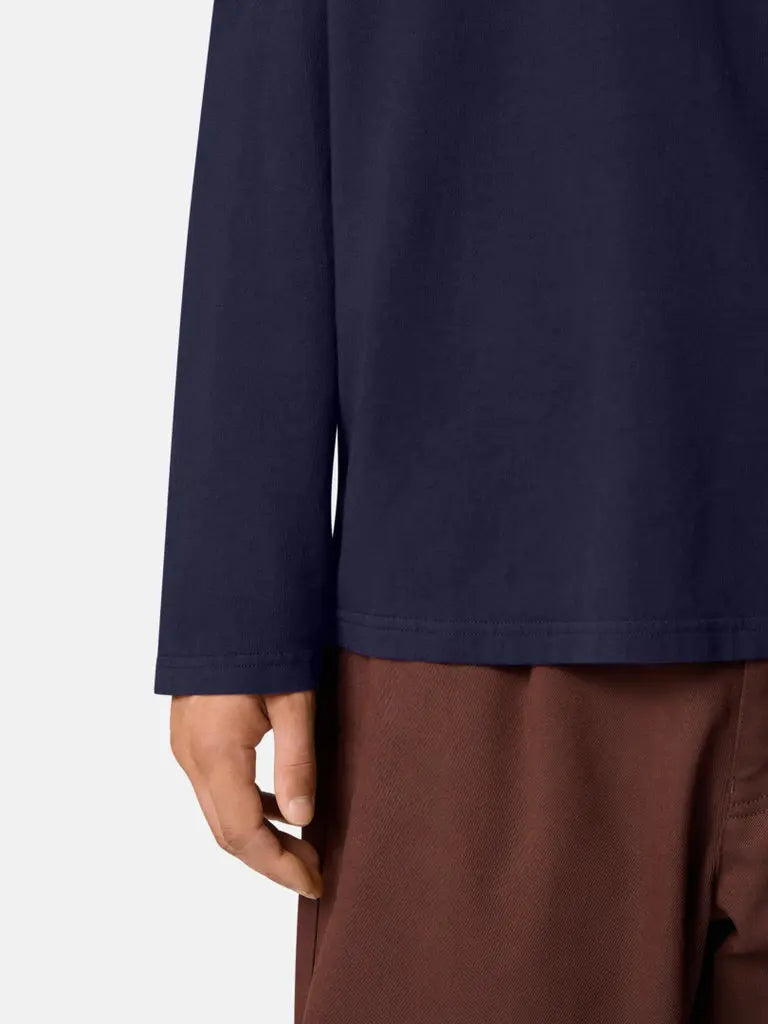 T-shirt oversize à manches longues avec broderie Marina - CALVERO