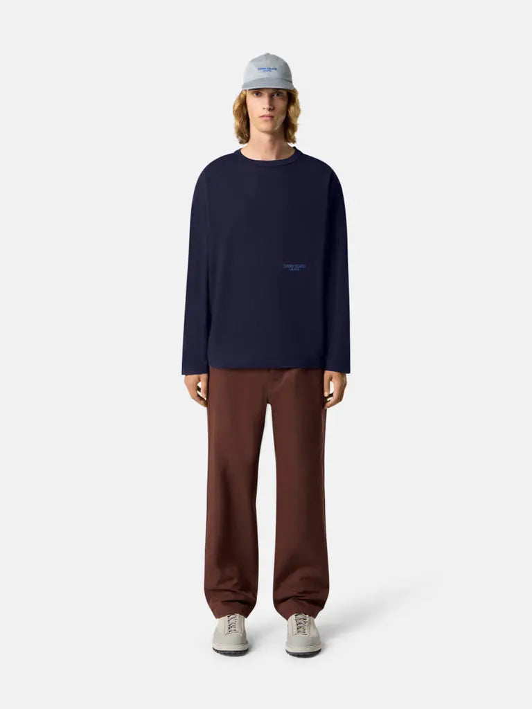T-shirt oversize à manches longues avec broderie Marina - CALVERO