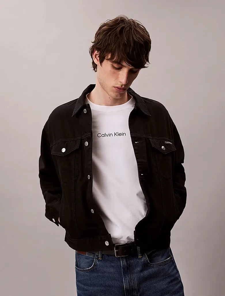 T-shirt relaxed à manches longues Calvin Klein