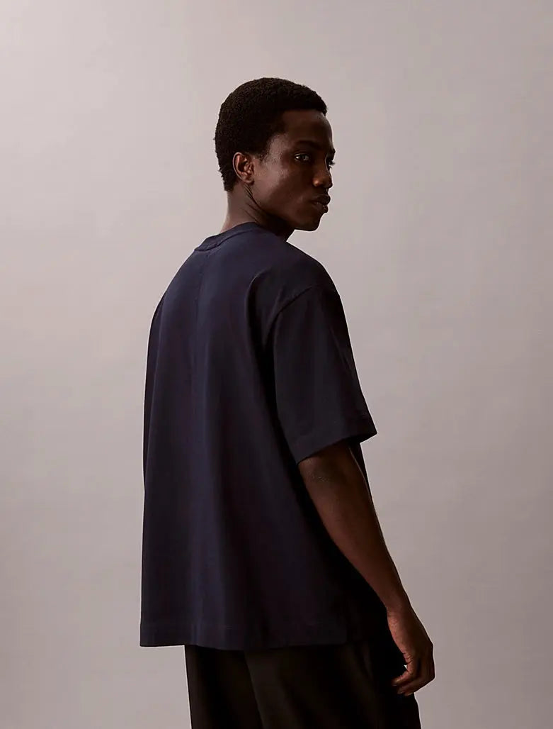 T-shirt relaxed avec insigne emblématique Calvin Klein