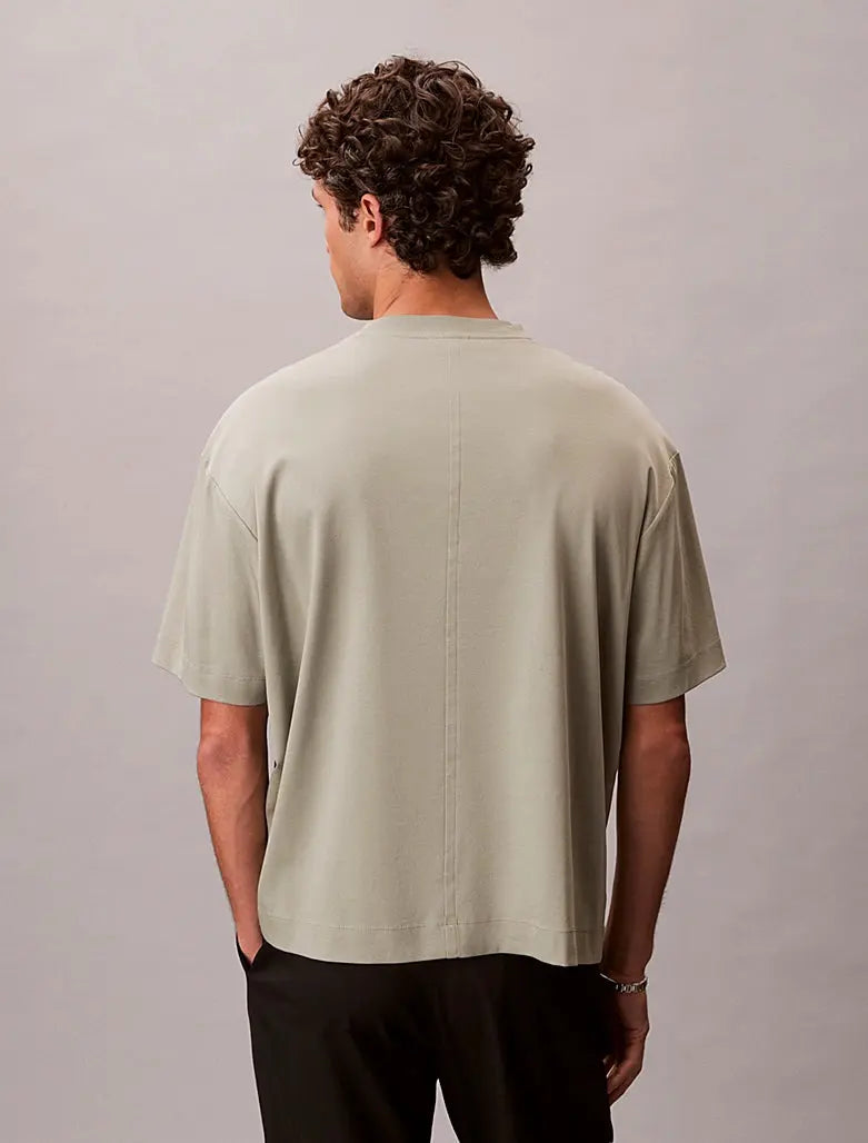T-shirt relaxed avec logo appliqué Calvin Klein