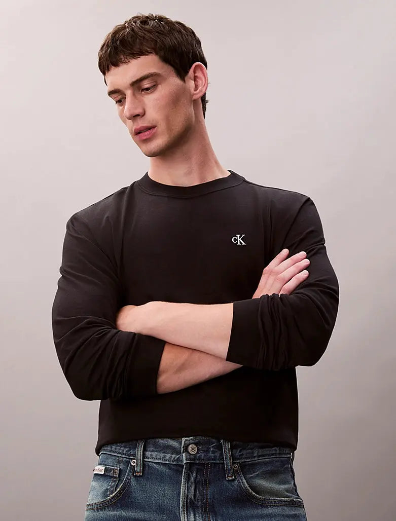 T-shirt relaxed avec monogramme Calvin Klein