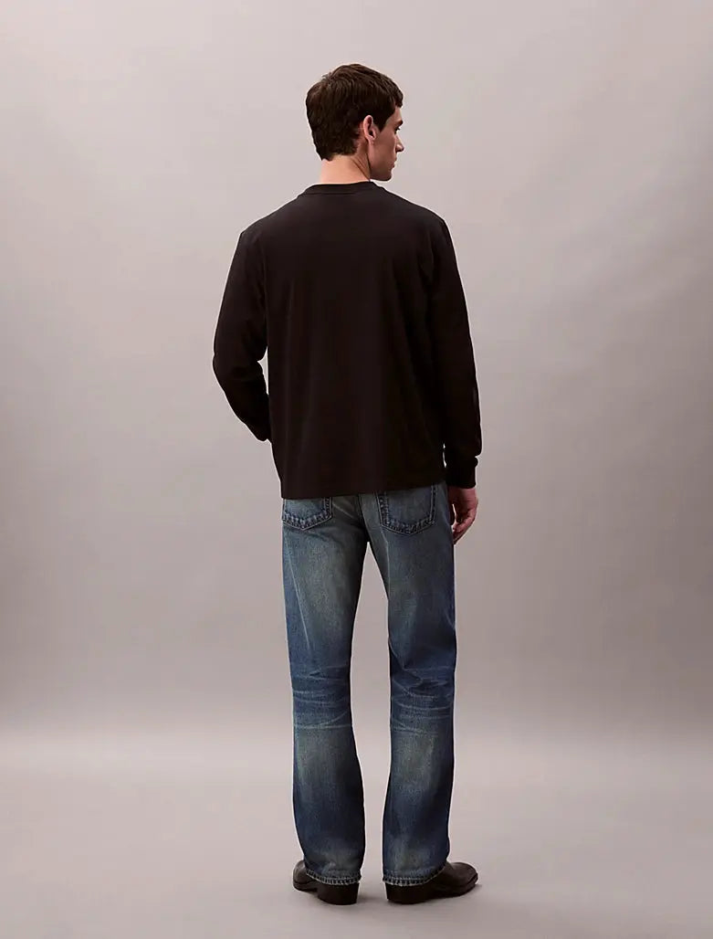 T-shirt relaxed avec monogramme Calvin Klein