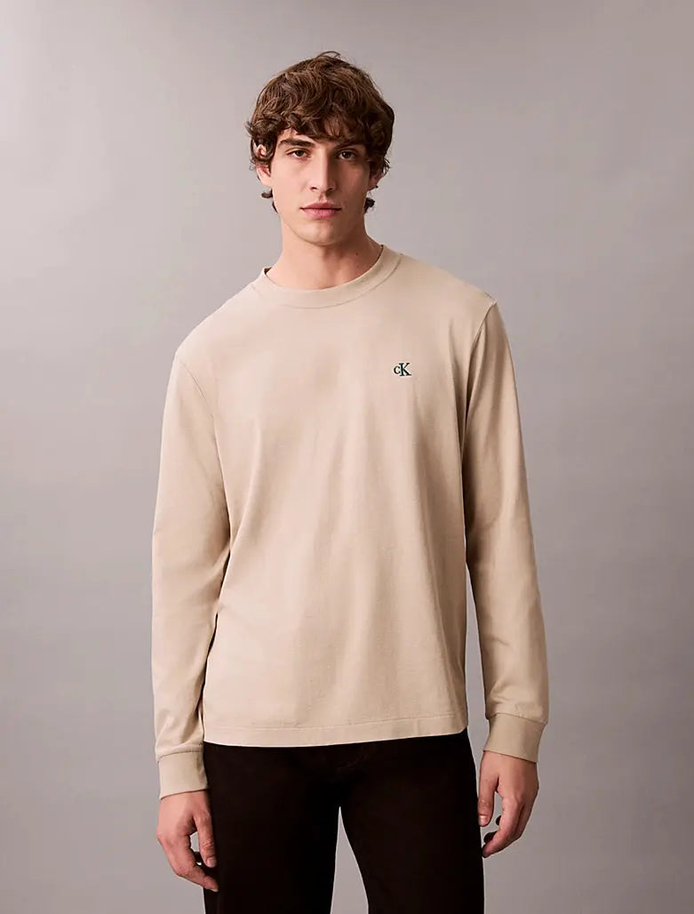 T-shirt relaxed avec monogramme Calvin Klein