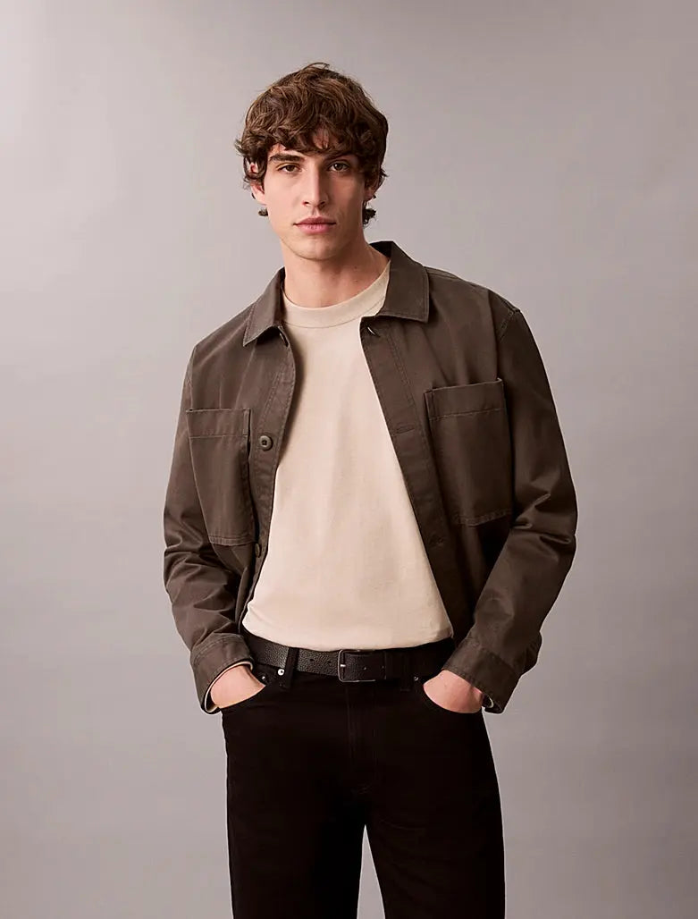 T-shirt relaxed avec monogramme Calvin Klein