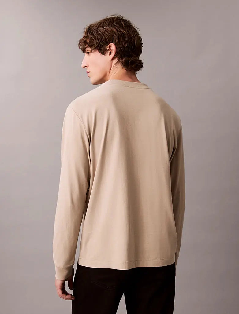T-shirt relaxed avec monogramme Calvin Klein