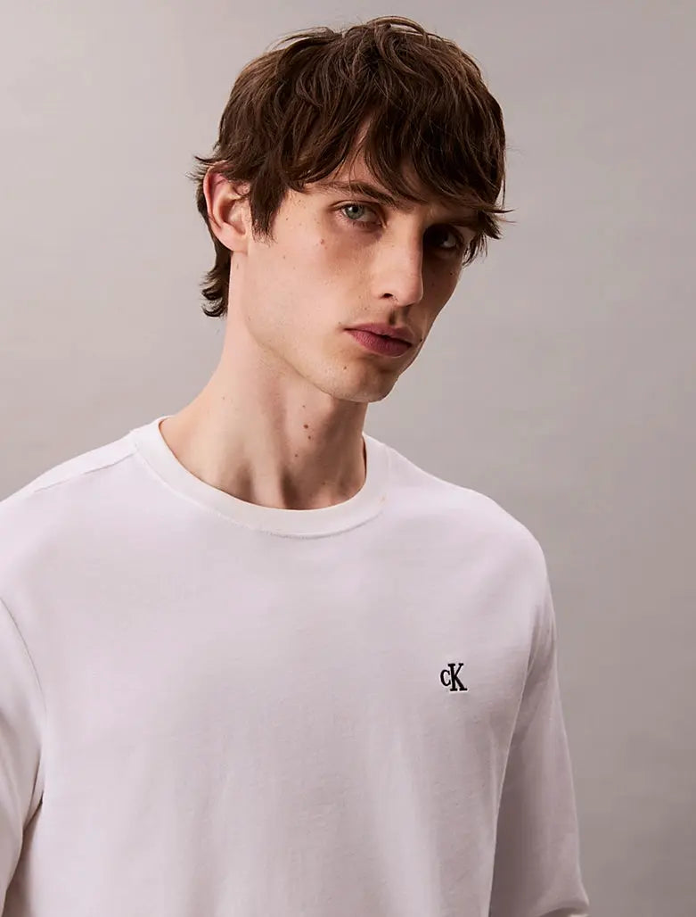T-shirt relaxed avec monogramme Calvin Klein