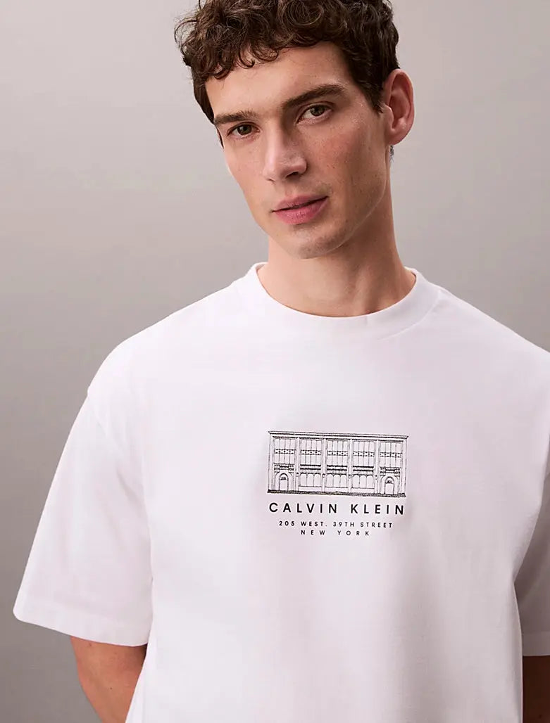 T-shirt relaxed graphique Calvin Klein