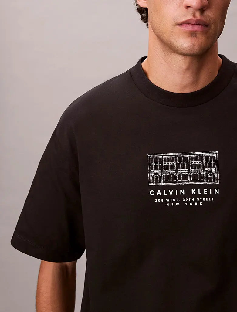 T-shirt relaxed graphique Calvin Klein