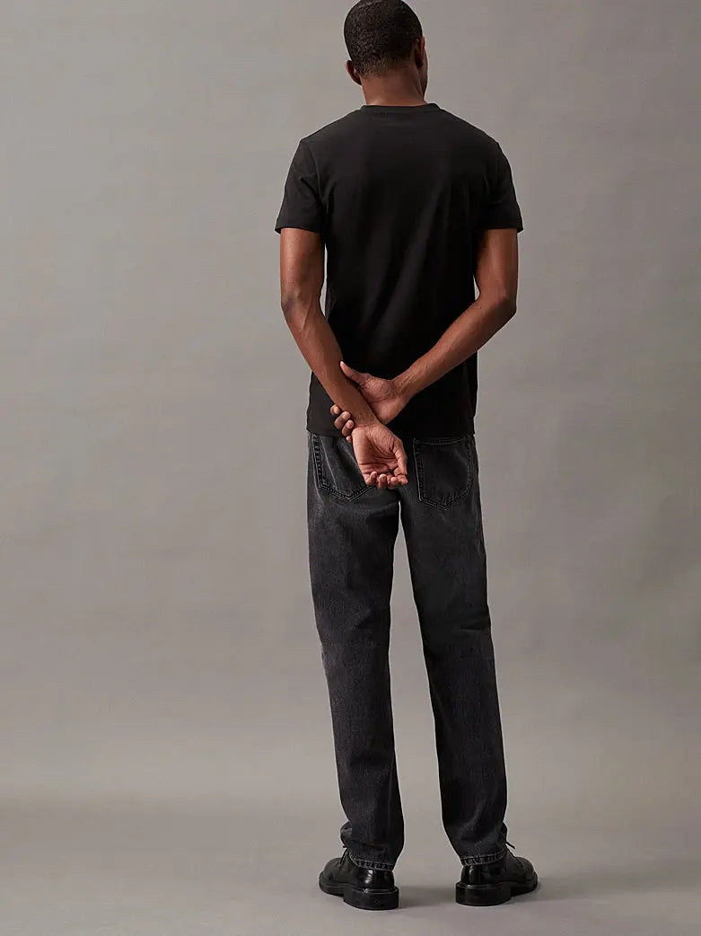 T-shirt slim avec monogramme Calvin Klein