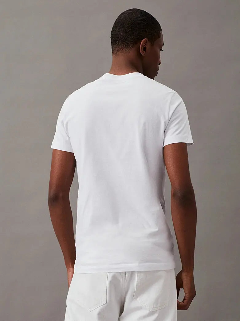 T-shirt slim avec monogramme Calvin Klein