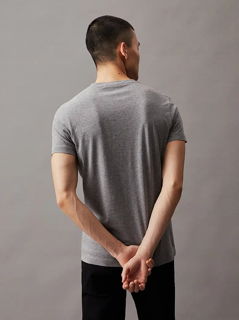 T-shirt slim avec monogramme Calvin Klein