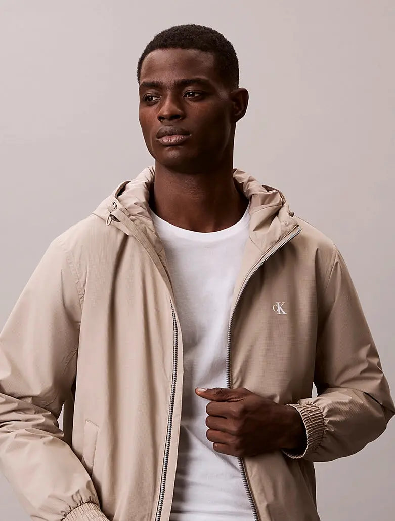 Veste à capuche en tissu indéchirable Calvin Klein
