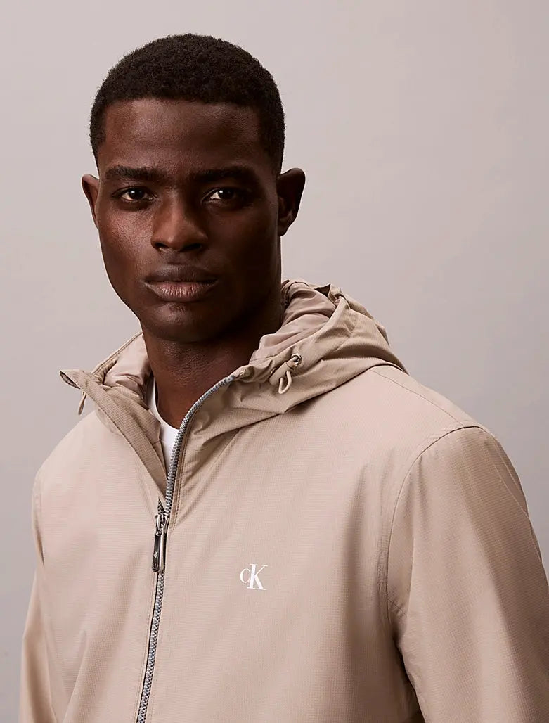Veste à capuche en tissu indéchirable Calvin Klein