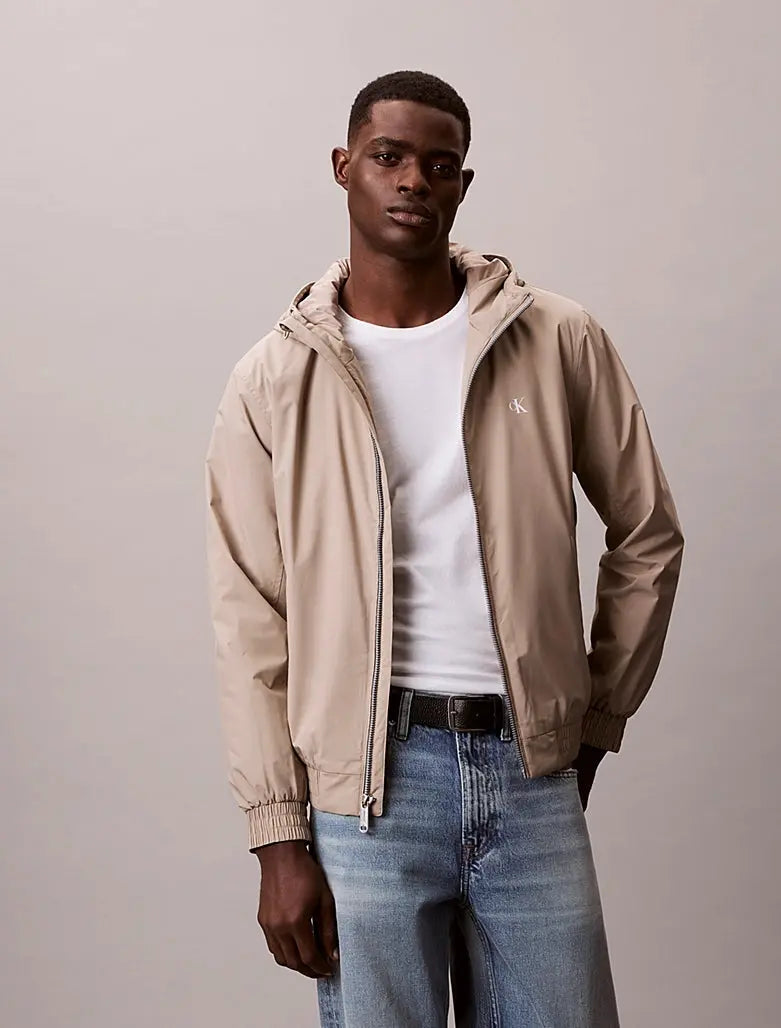 Veste à capuche en tissu indéchirable Calvin Klein
