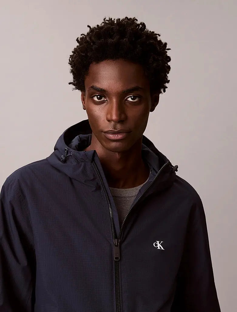 Veste à capuche en tissu indéchirable Calvin Klein