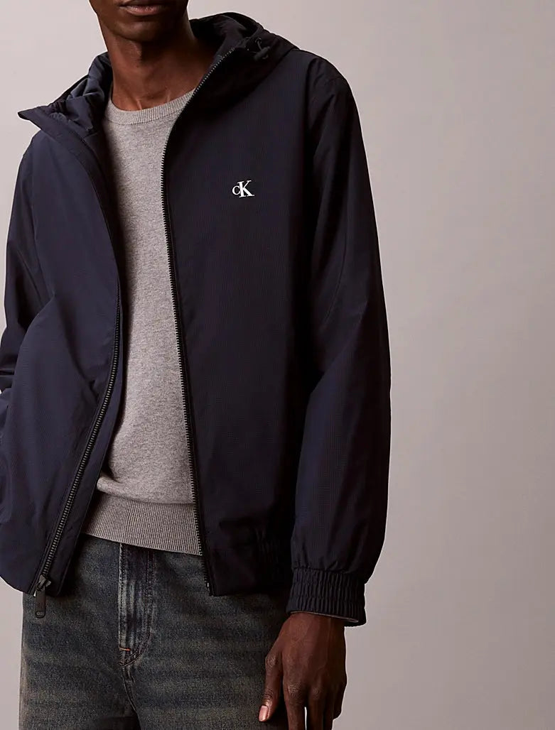 Veste à capuche en tissu indéchirable Calvin Klein