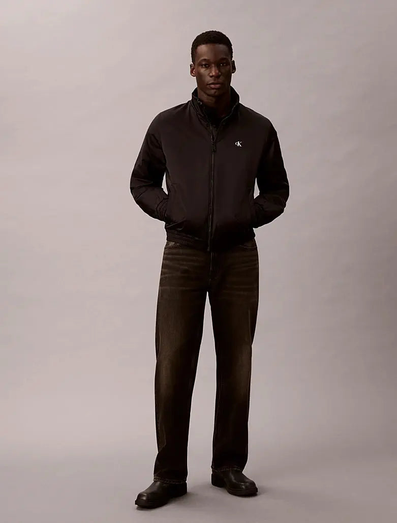 Veste matelassée à fermeture éclair et col cheminée Calvin Klein