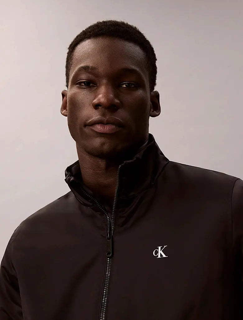 Veste matelassée à fermeture éclair et col cheminée Calvin Klein