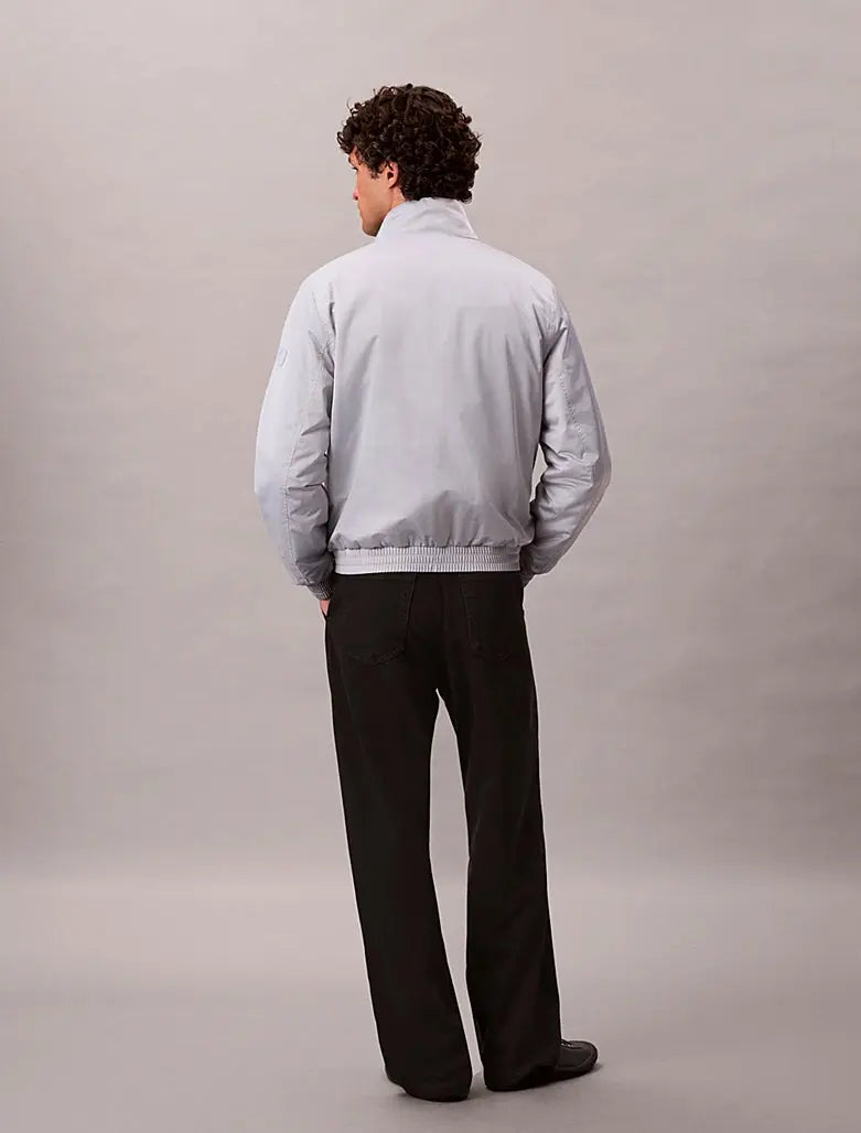 Veste matelassée à fermeture éclair et col cheminée Calvin Klein