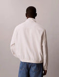 Veste relaxed en coton et lin Calvin Klein