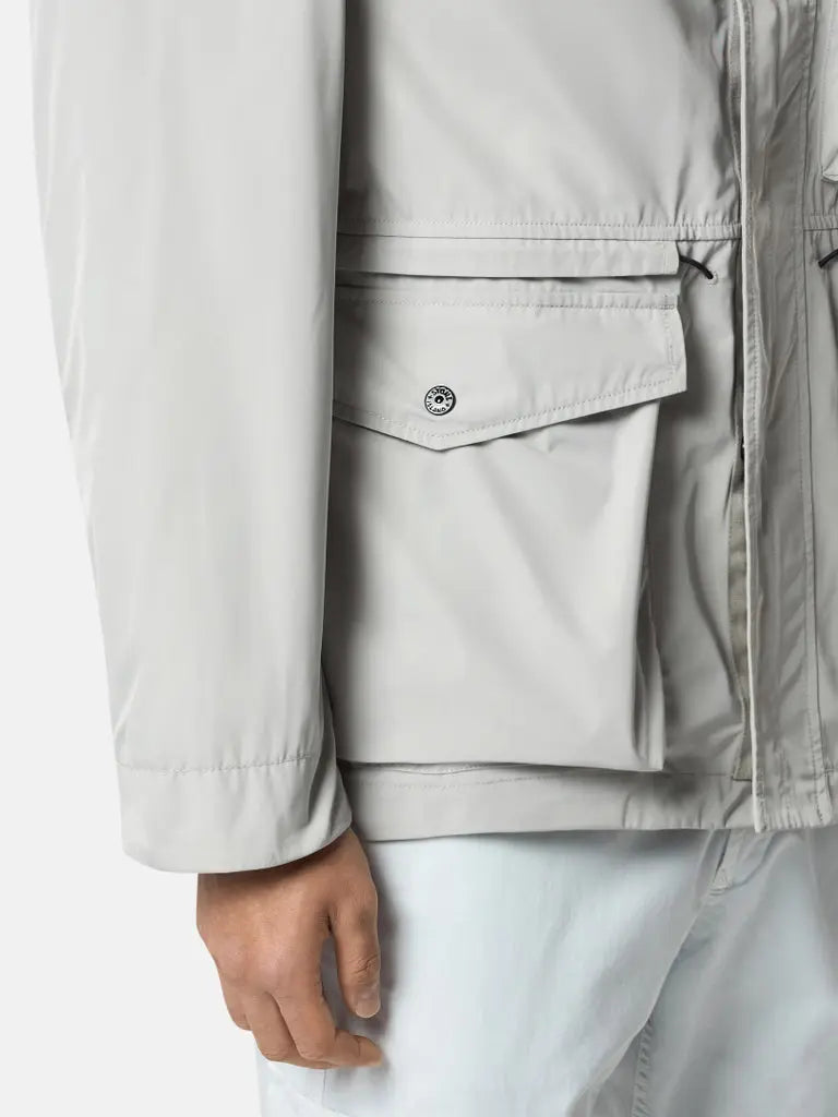 Parka courte déperlante à capuche - CALVERO