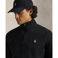 Pull quart de zip en maille double - CALVERO