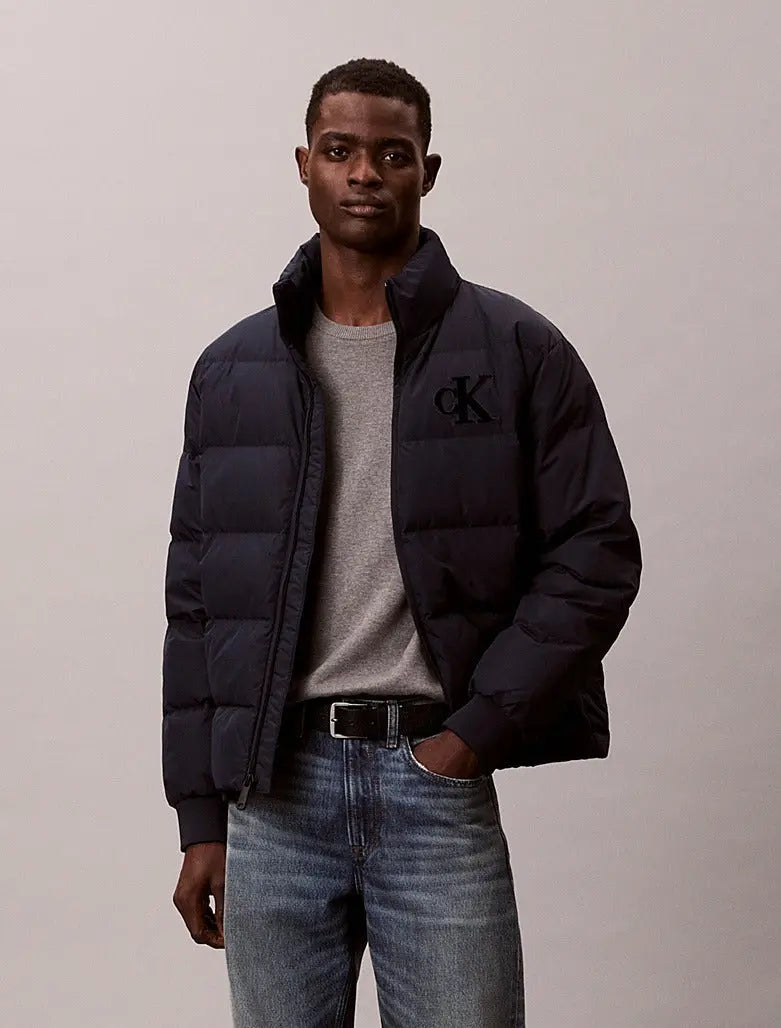 Doudoune en chenille avec monogramme - CALVERO