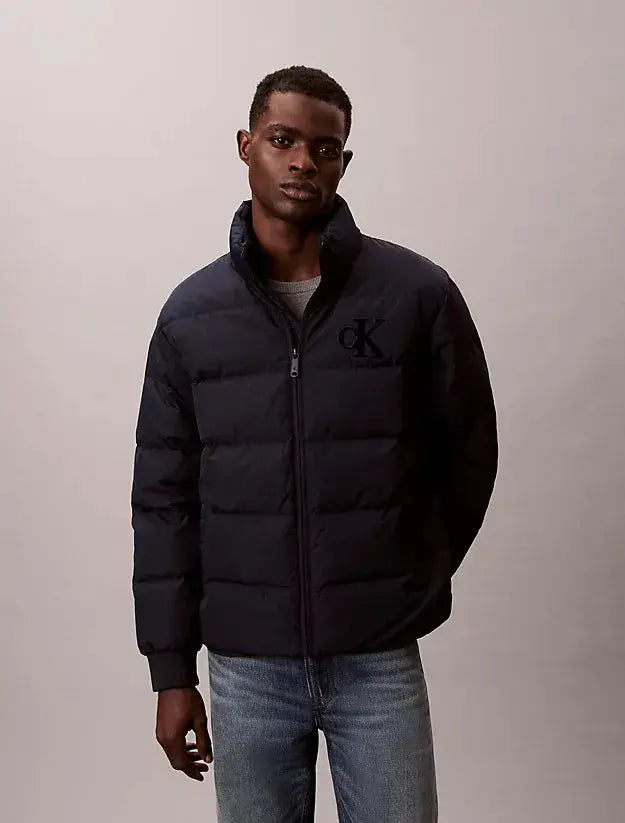 Doudoune en chenille avec monogramme - CALVERO