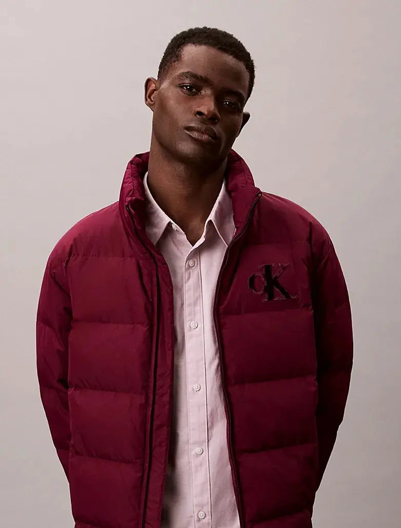 Doudoune en chenille avec monogramme - CALVERO