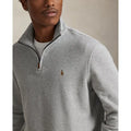 Pull quart de zip en maille double - CALVERO