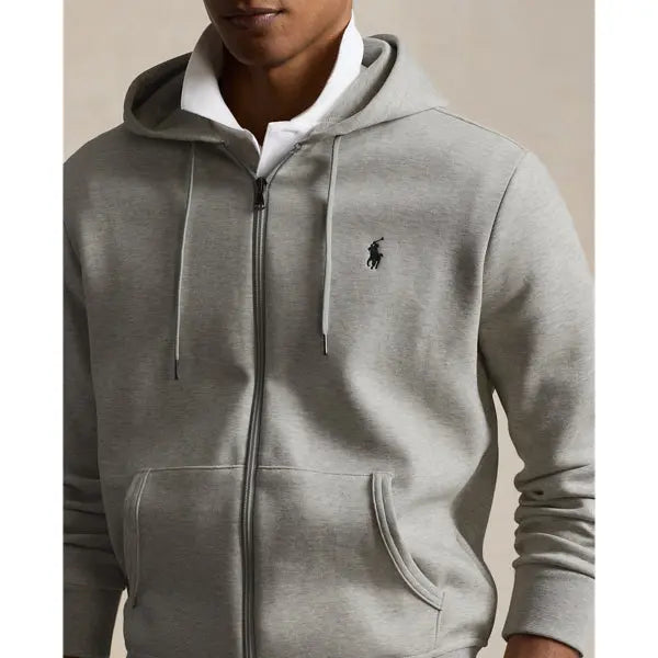 Sweat à capuche en maille double - CALVERO