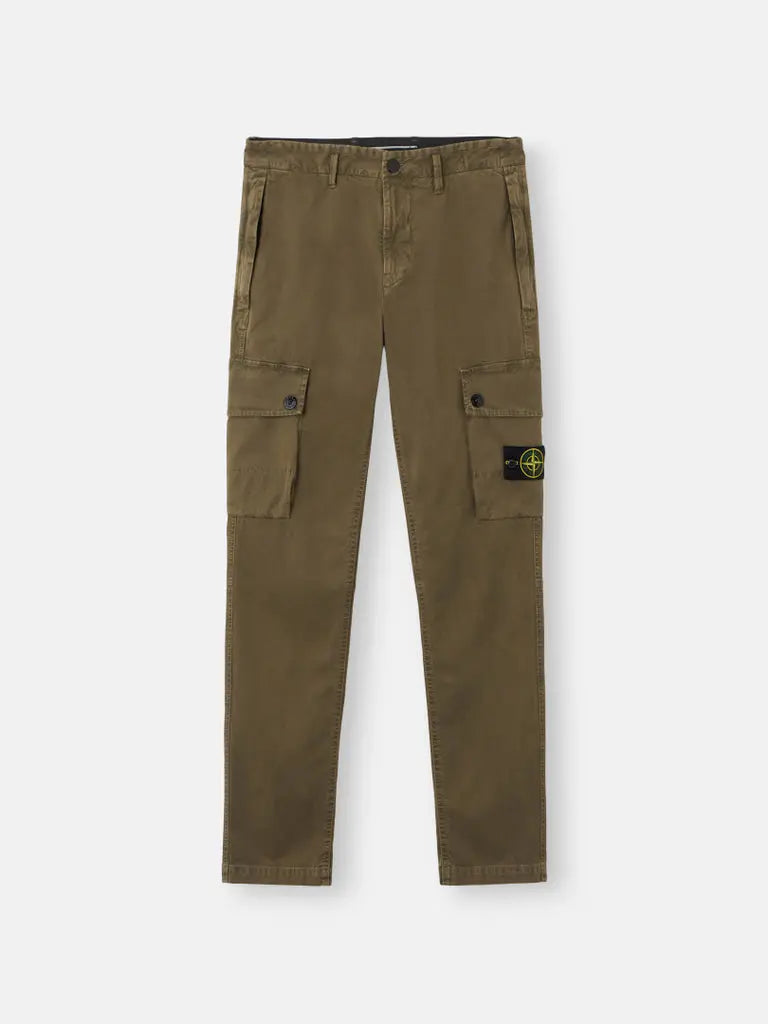 Pantalon cargo coupe slim à poches zippées - CALVERO